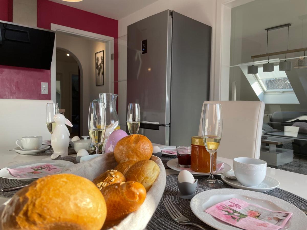 Tolle Ferienwohnung Mit Loggia In Schauenstein 100Qm Bei Hof An Der Saale Frankenwald Bagian luar foto